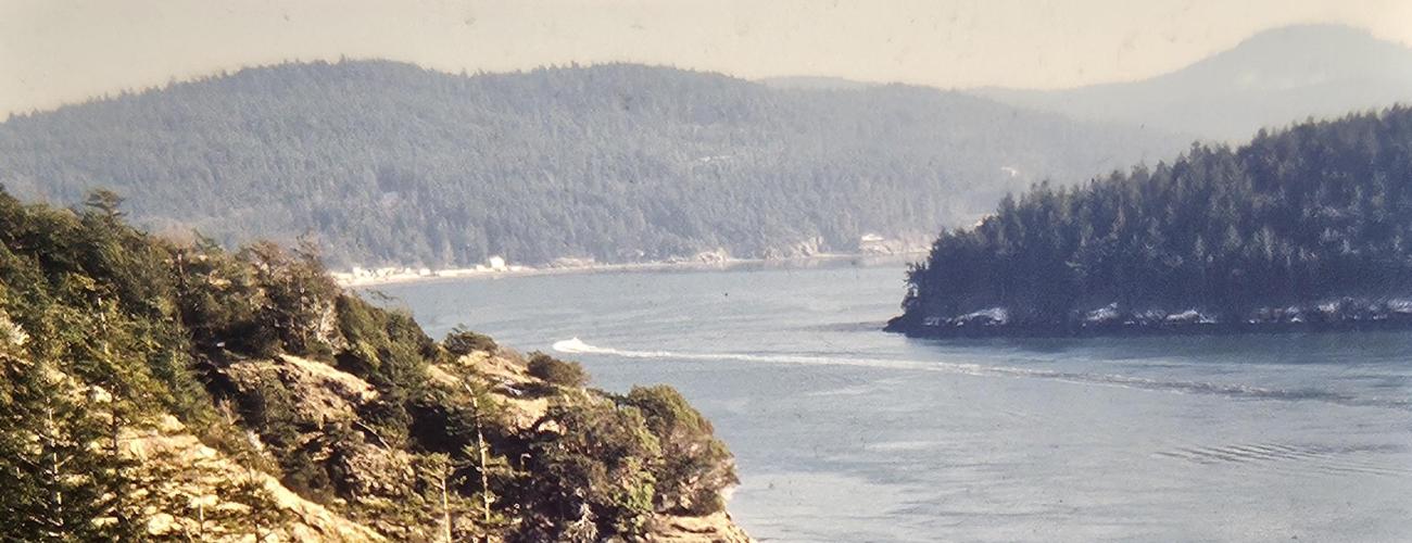 view of islands with rocky shorelines