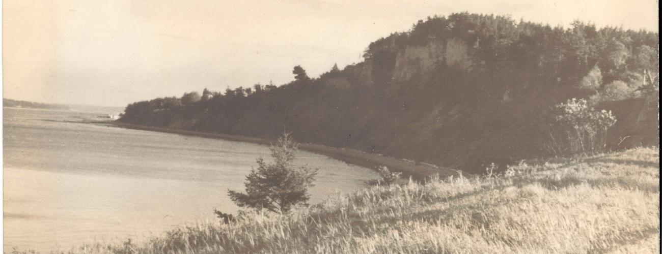 Historic View of the Bluffs at Fort Worden