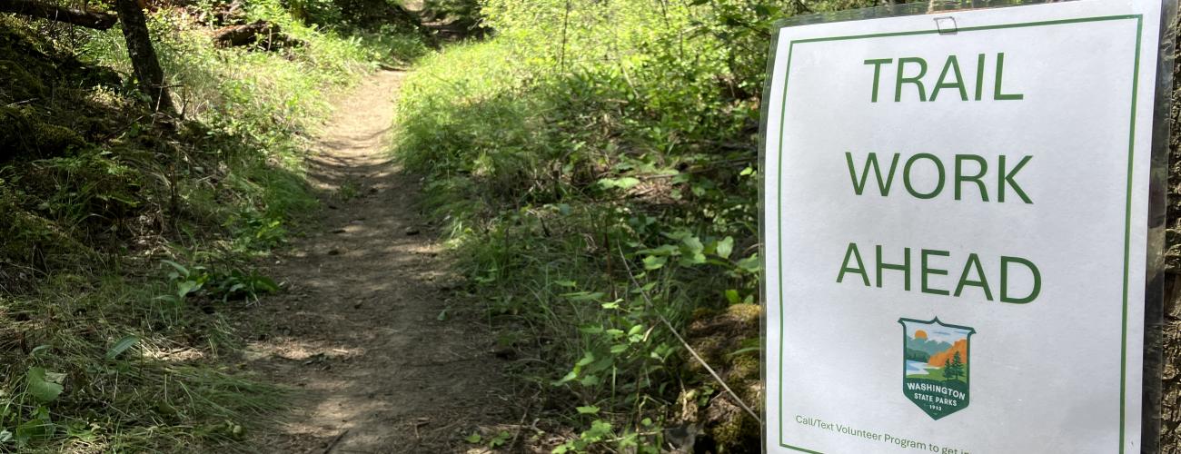 trail work ahead