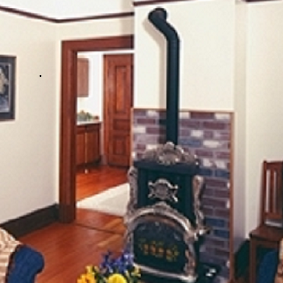 Fort Columbia Stewards House Interior Fireplace