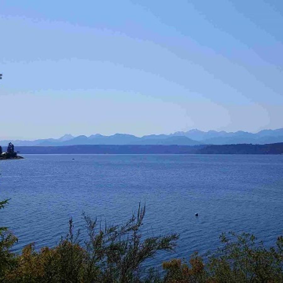Kitsap Memorial View of Hood Canal from Log Hall