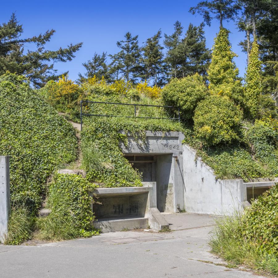 Fort Ebey Military battery.