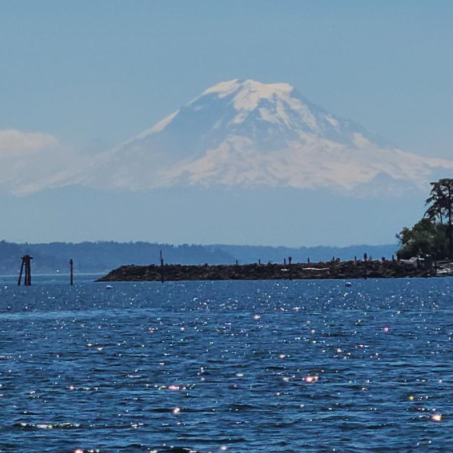 Blake island, marina, boating, Mt Rainier view, docks, salt water, puget sound