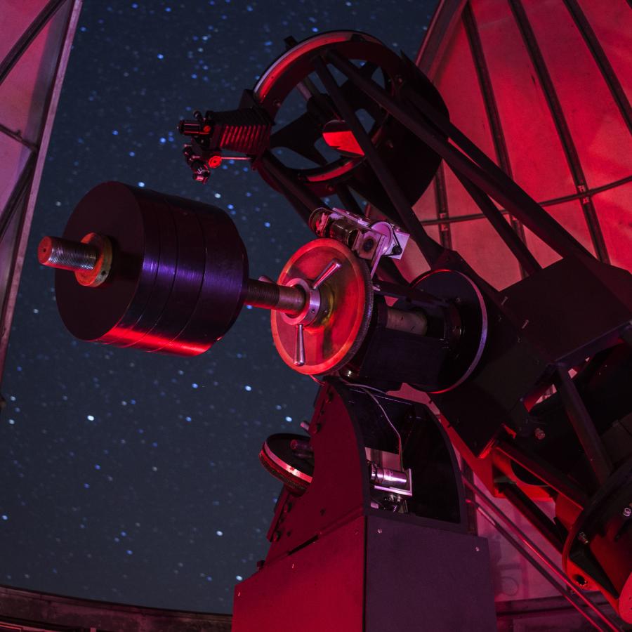 Goldendale Observatory's upgraded telescope.
