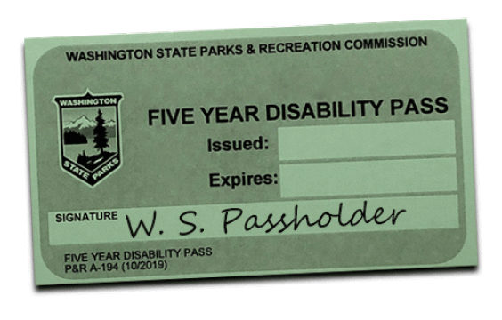 Picture of disability pass